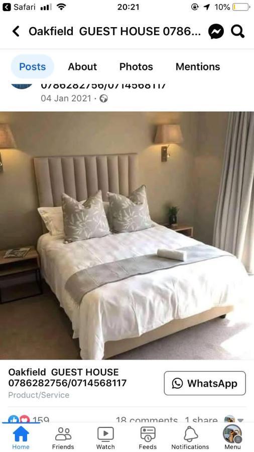 Oakfield Lounge Hotel เบโนนิ ภายนอก รูปภาพ